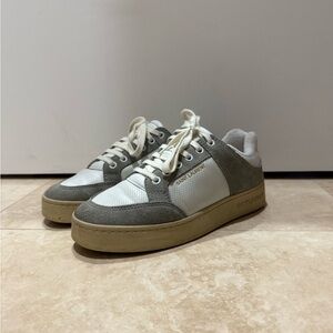 Saint Laurent Women’s Suede and Leather Sneakers